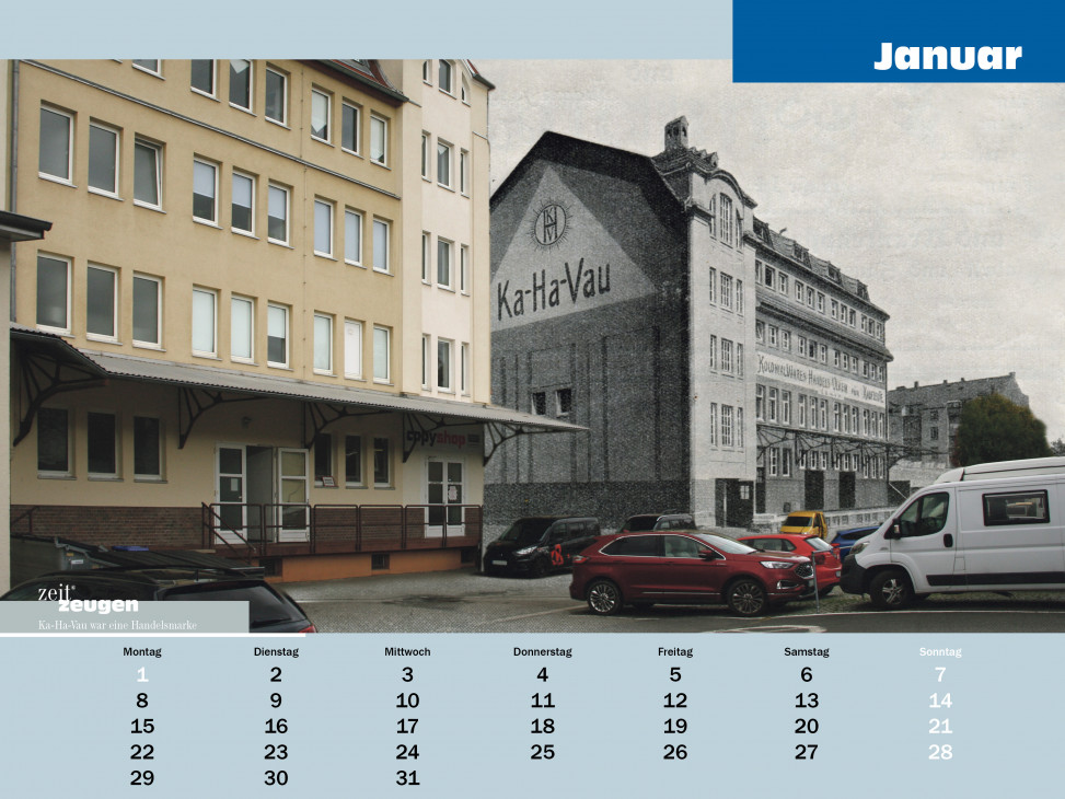 Zeitzeugen-Kalender 2024 erinnert vergangene Zeiten in Chemnitz 