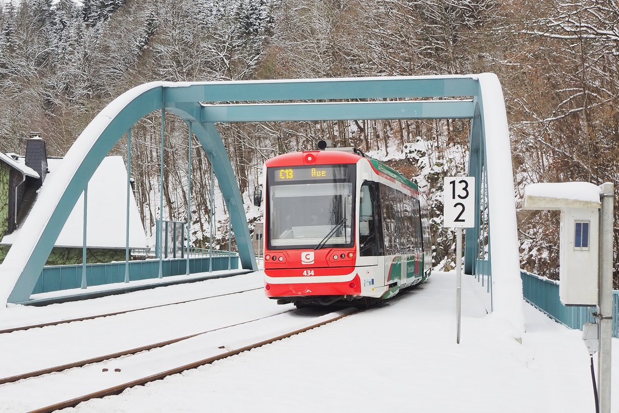 Citylink auf der Linie C13 in Dittersdorf. Foto: Silvio Müller